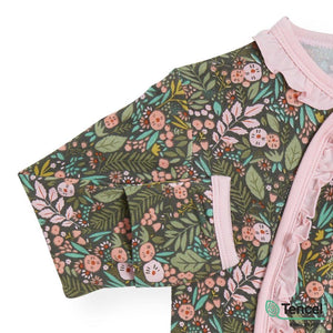 Magnificent Baby, Baby Girl Apparel - Pajamas,  Magnetic Me Harlow Modal Magnetic Sack Gown + Hat Set