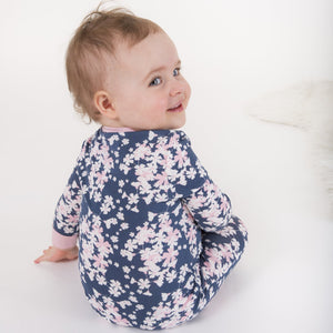 Magnificent Baby, Baby Girl Apparel - Pajamas,  Magnetic Me by Magnificent Baby Aberdeen Modal Magnetic Footie