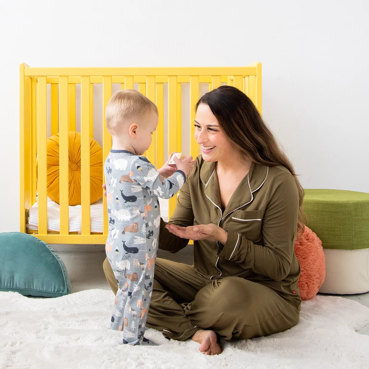 Magnetic Me by Magnificent Baby Baffin Bay Modal Magnetic Footie - Eden Lifestyle