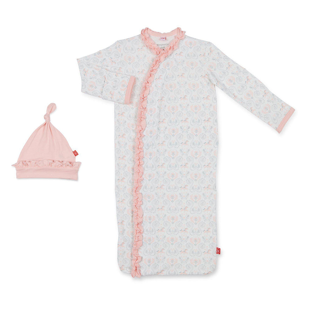 Magnetic Me by Magnificent Baby Carousel Modal Magnetic Sack Gown Set - Eden Lifestyle