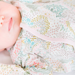 Magnetic Me by Magnificent Baby Coral Cay Modal Magnetic Gown & Hat Set - Eden Lifestyle