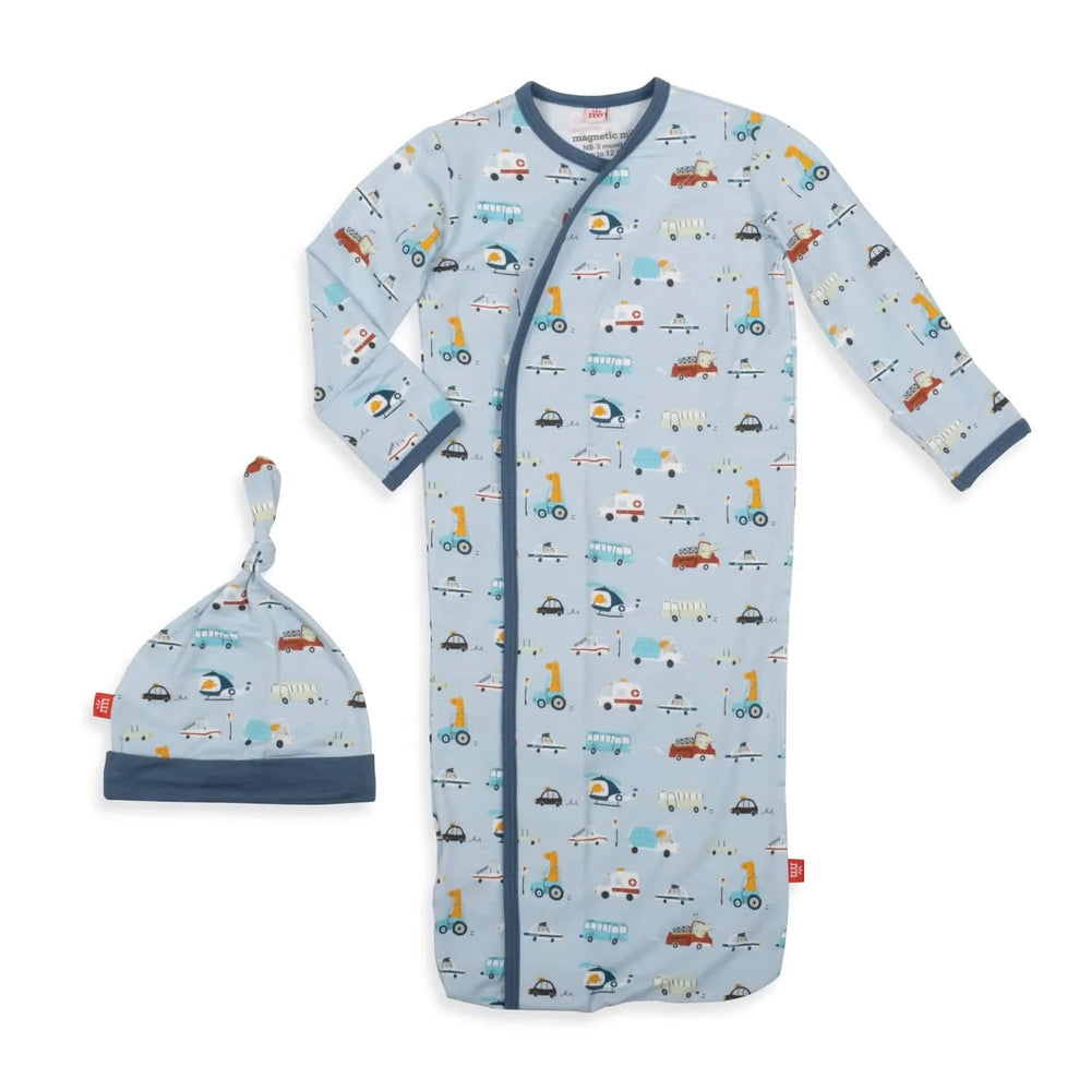 Magnetic Me by Magnificent Baby Giraffic Jam Modal Magnetic Gown & Hat - Eden Lifestyle