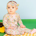Magnetic Me by Magnificent Baby Hip Hop Modal Ruffle Magnetic Footie - Eden Lifestyle