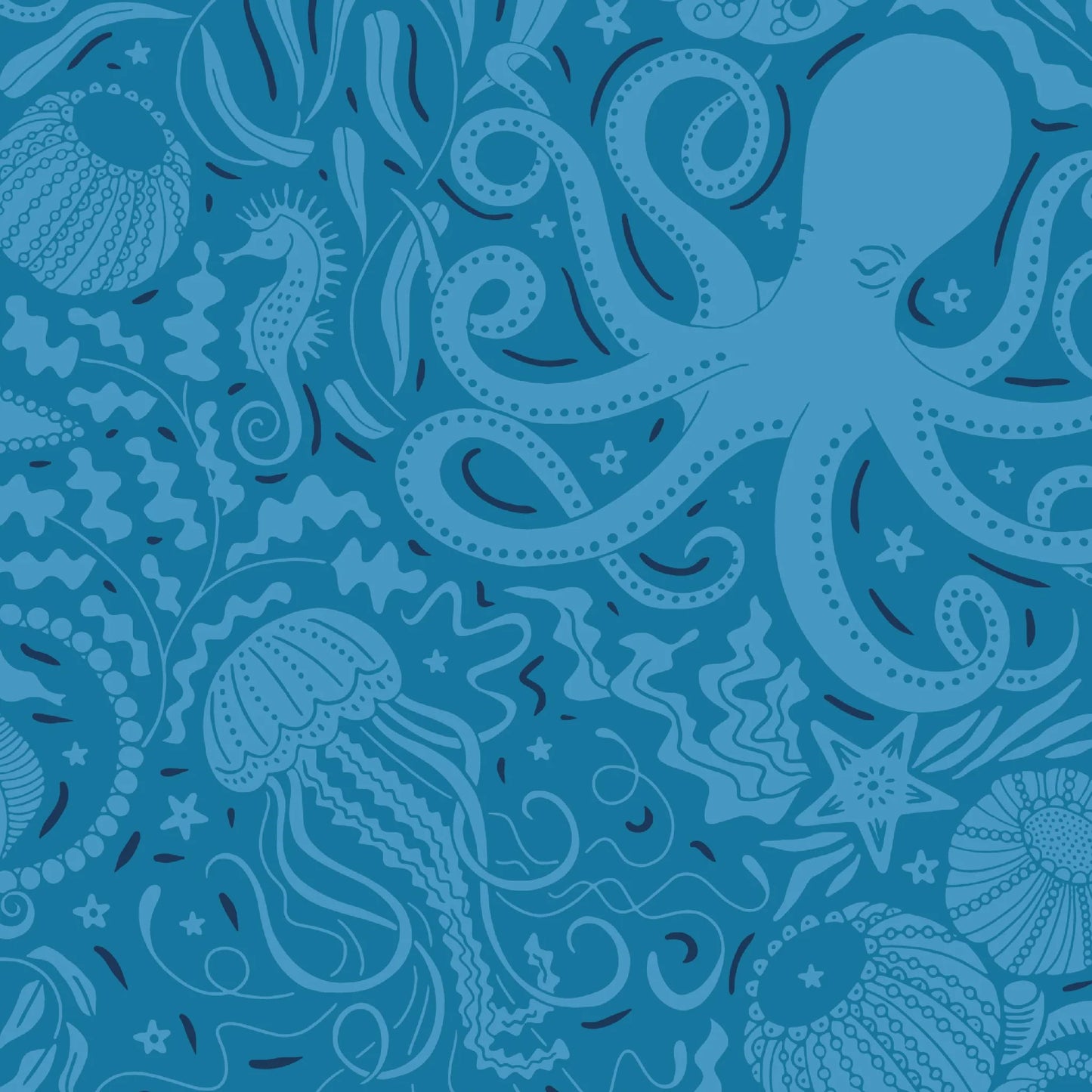 Magnetic Me by Magnificent Baby Seas the Day Blue Modal Magnetic Parent Favorite Footie - Eden Lifestyle