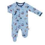 Magnetic Me by Magnificent Baby Ski Rex Modal Magnetic Footie - Eden Lifestyle