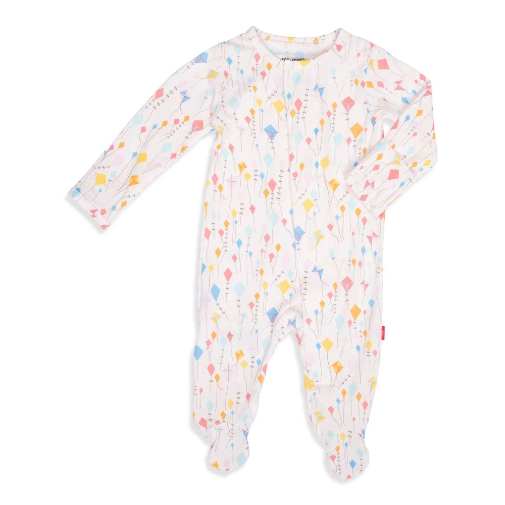 Magnetic Me by Magnificent Baby Sky's the Limit Modal Magnetic Parent Favorite Footie - Eden Lifestyle