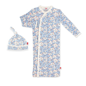 Magnetic Me by Magnificent Baby Somebunny Modal Magnetic Sack Gown Set - Eden Lifestyle