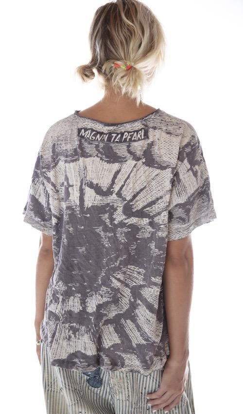 Magnolia Pearl, Magnolia Pearl,  Magnolia Pearl Cotton Jersey Freedom of Conscience T, New Boyfriend Cut