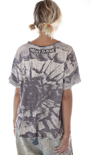 Magnolia Pearl, Magnolia Pearl,  Magnolia Pearl Cotton Jersey Freedom of Conscience T, New Boyfriend Cut