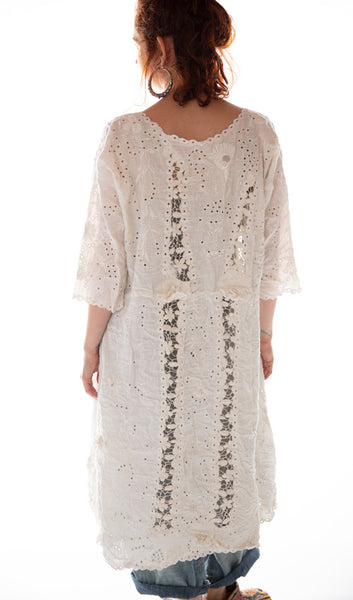 Magnolia Pearl French Linen Coronado Dress with Embroidery and ...
