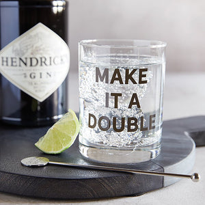 Make it a Double Rocks Glass - Eden Lifestyle