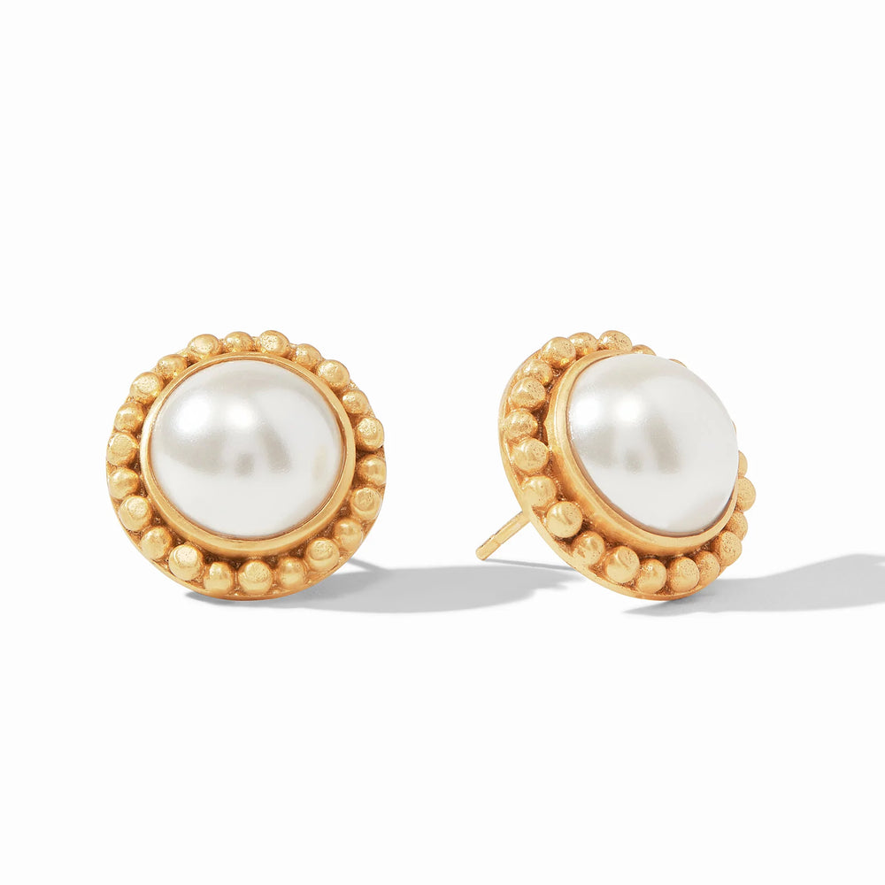 Marbella Pearl Earring Gold - Eden Lifestyle