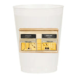 Marfa Watercolor Designer - Set of 10 Reusable Cups - Eden Lifestyle