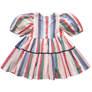 Pink Chicken Maribelle Dress - Holiday Stripe - Eden Lifestyle
