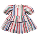 Pink Chicken Maribelle Dress - Holiday Stripe - Eden Lifestyle