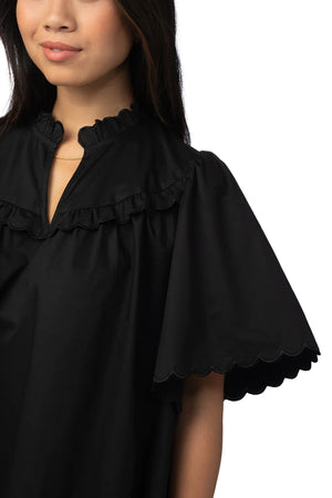Mattie Black Top - Eden Lifestyle