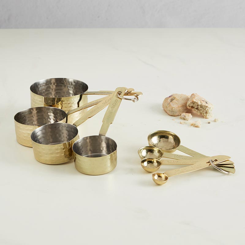 Gold Measuring Cups - Eden Lifestyle