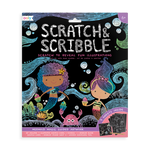 Ooly, Gifts - Kids Misc,  Mermaid Magic Scratch and Scribble Scratch Art Kit