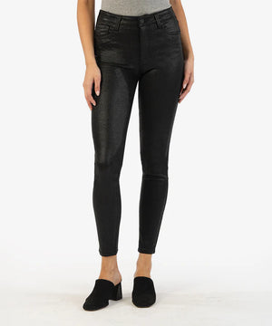 KUT from the Kloth Mia High Rise Fab Ab Slim Fit (Black) - Eden Lifestyle