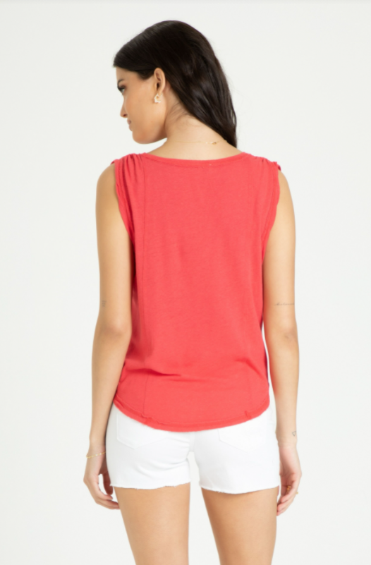Michelle Red Tank - Eden Lifestyle