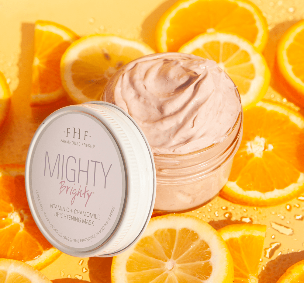Mighty Brighty™ Vitamin C + Chamomile Brightening Mask - Eden Lifestyle