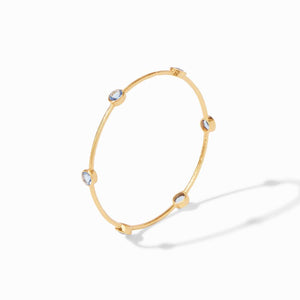 Julie Vos - Milano Bangle Gold Iridescent Charcoal Blue - Eden Lifestyle