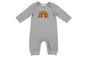 Mimi & Maggie, Baby Girl Apparel - Rompers,  Mimi & Maggie Handcraft Rainbow