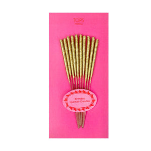 Mini Birthday Sparkler Candles Asst. Color - Eden Lifestyle