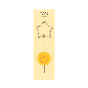 Mini Gold Star Sparkler 4" - Eden Lifestyle