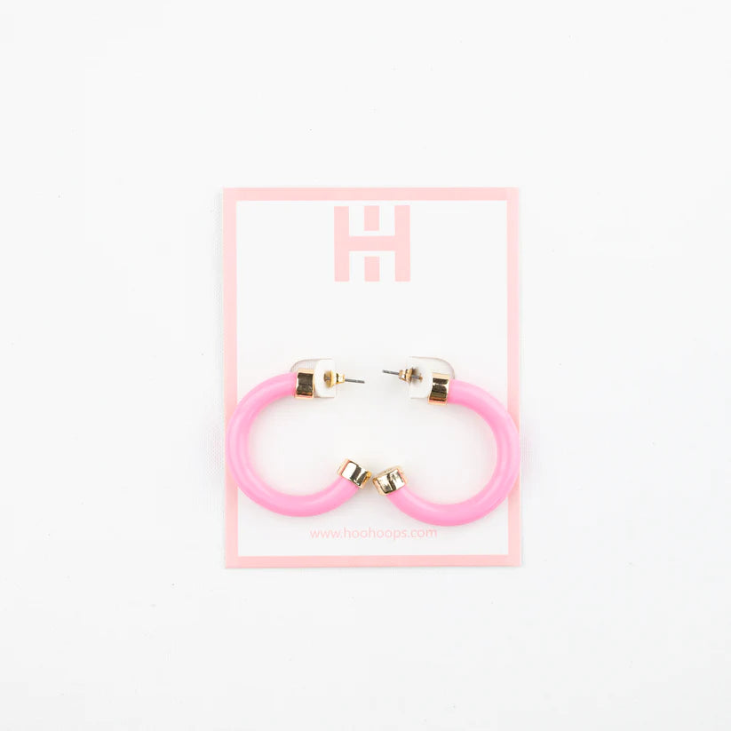 Hoo Hoops Earring Minis - Bubble Gum - Eden Lifestyle