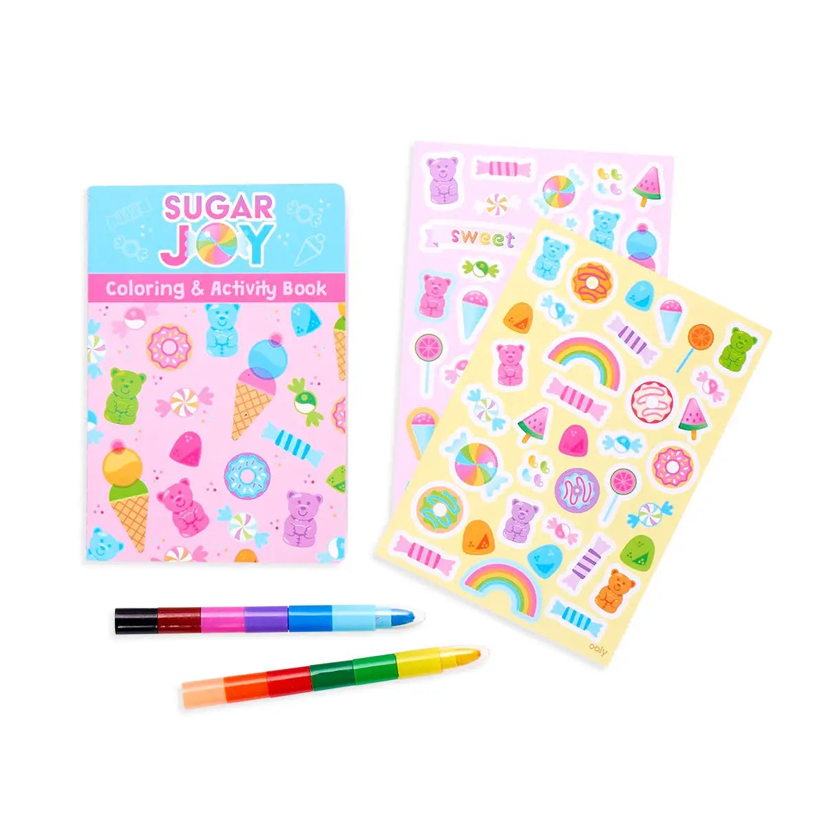 Mini Traveler Coloring & Activity Kit - Sugar Joy - Eden Lifestyle