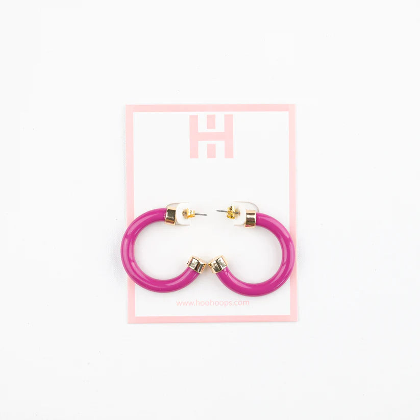 Hoo Hoops Earring Minis - Orchid - Eden Lifestyle