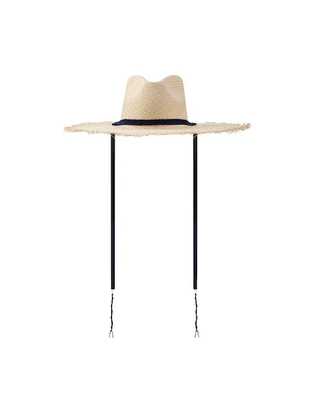 Miriam Wide Brimmed Palm Fringe Hat - Eden Lifestyle
