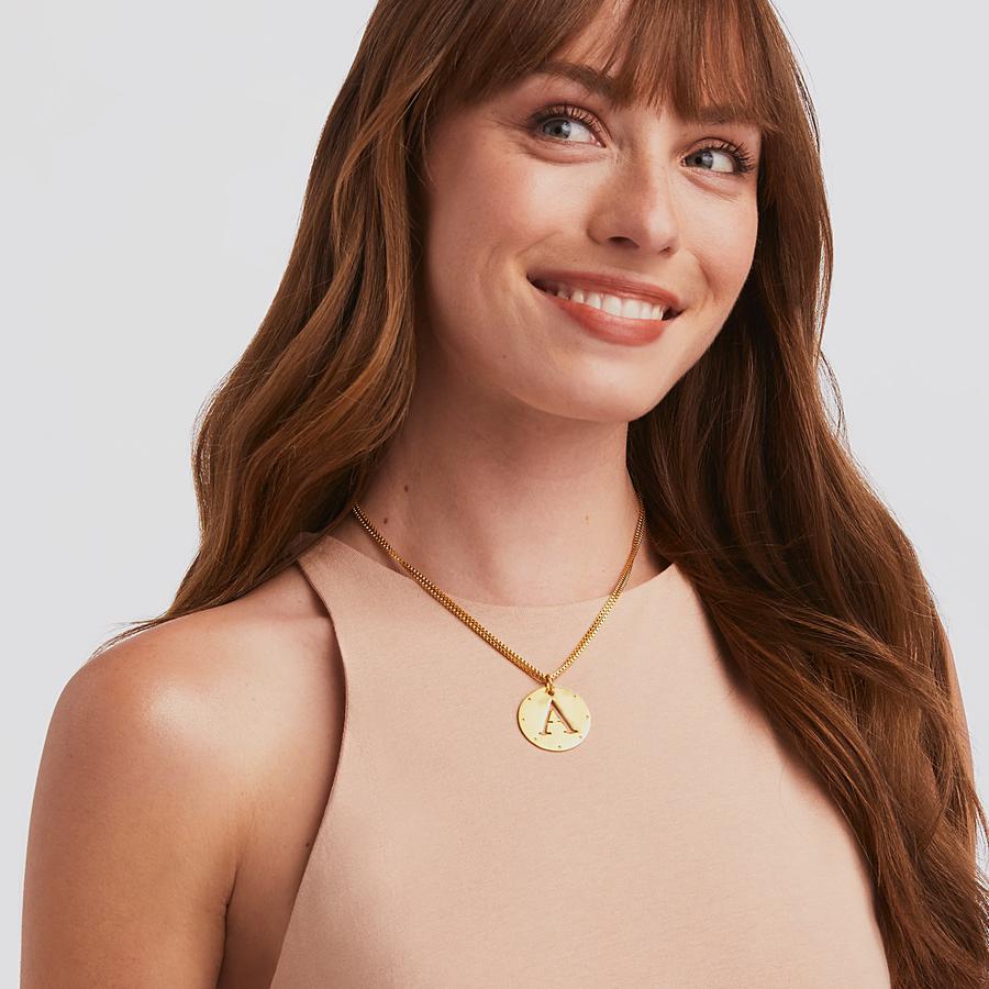Julie Vos - Monogram Pendant - Eden Lifestyle