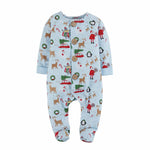 Mud Pie, Baby Boy Apparel - Pajamas,  Mud Pie - Boys Christmas Print Sleeper