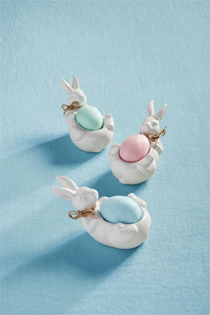 Mud Pie - Bunny Soap Dish Set - Eden Lifestyle