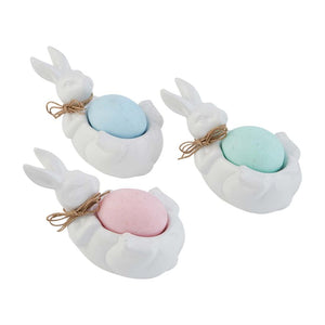 Mud Pie - Bunny Soap Dish Set - Eden Lifestyle