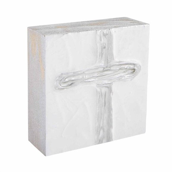 Mud Pie - Cross Plaque - Eden Lifestyle