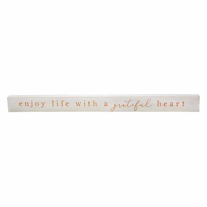 Mud Pie, Home - Decorations,  Mud Pie - Fall Sentiment Stick