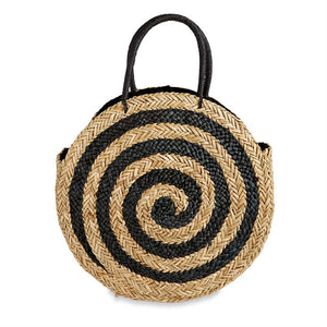 Mud Pie, Accessories - Handbags,  Mud Pie - Large Spiral Circle Tote