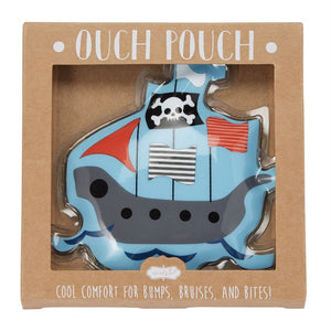 Mud Pie, Gifts - Kids Misc,  Mud Pie - Pirate Ship Ouch Pouch Gel Ice Pack