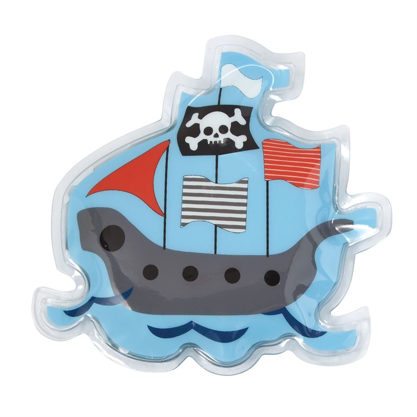 Mud Pie, Gifts - Kids Misc,  Mud Pie - Pirate Ship Ouch Pouch Gel Ice Pack