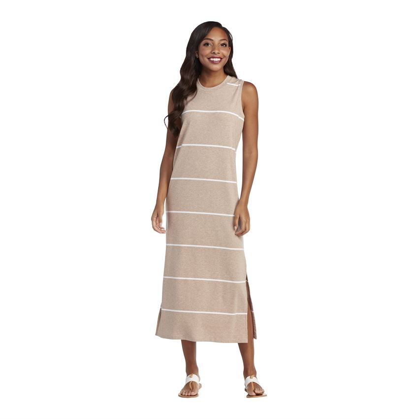 Mud Pie, Women - Dresses,  Mud Pie - Tan Quinn Midi Dress