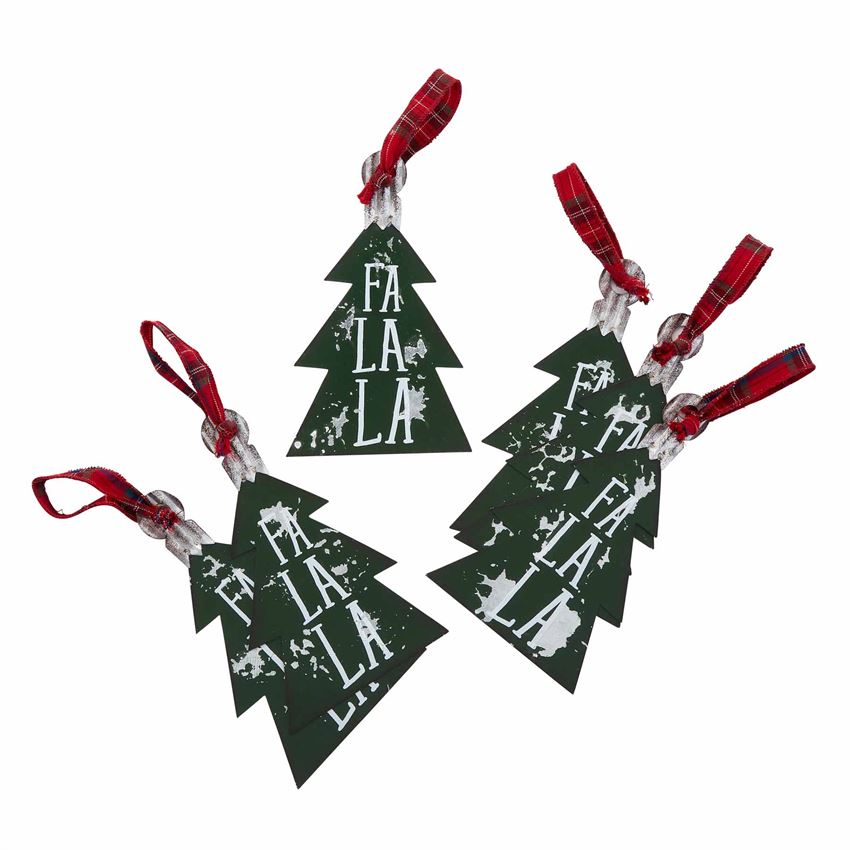 Mud Pie, Home - Decorations,  Mud Pie - Tin Ornaments