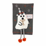 Mud Pie Boo Ghost Dangle Leg Towel - Eden Lifestyle