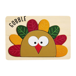 Mud Pie Fall Wood Puzzles - Eden Lifestyle