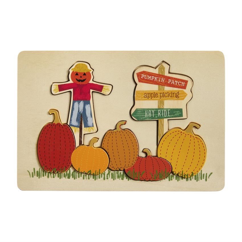 Mud Pie Fall Wood Puzzles - Eden Lifestyle