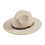 Mud Pie Leopard Band Fedoras - Eden Lifestyle