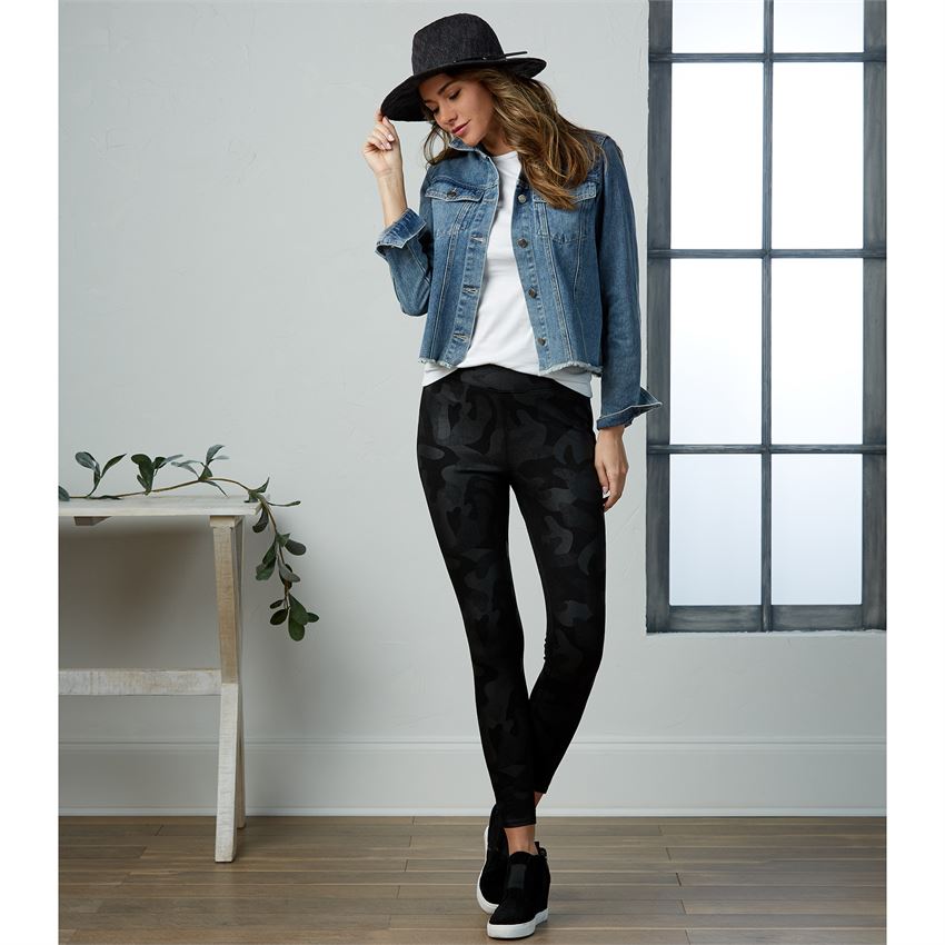 Mud Pie, Women - Denim,  Mud Pie Pearson Faux Leather Camo Leggings