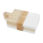 Mud Pie Rectangle Mini Wood Boards - Eden Lifestyle